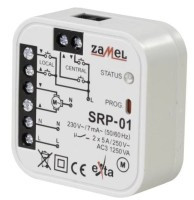 ZSZ-SRP01 Sterownik rolet dopuszkowy, ExtaFree - zasilanie 230VAC