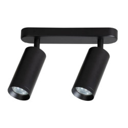 Oprawa reflektorki sufitowe Mica Spot Czarny 2xGU10 ML1144 Milagro