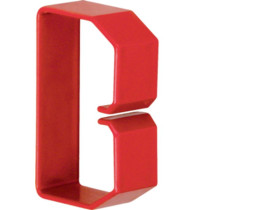 tehalit.HNG Klamra do przewodów 50x75mm czerwony HN500753 HAGER