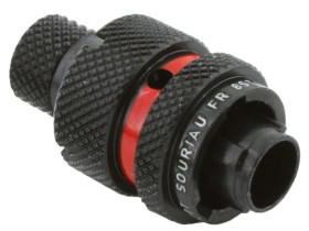 Złącze wielostykowe przemysłowe 3-pinowe Montaż na kablu Wtyczka Souriau Sunbank by Eaton