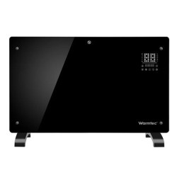 Grzejnik elektryczny EGW-20C czarny (EGW-2000) / 2000W / 230V / stojący / ścienny