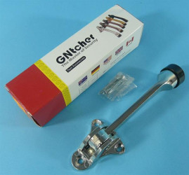 OGRANICZNIK DO DRZWI SREBRNY PODPORA