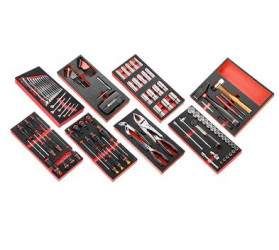 Zestaw narzędzi Facom Moduł udarowy, moduł kliprowy, wkrętaki, gniazda, klucze