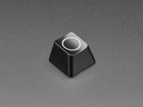 Etched Glow-Through Keycap - Zener ESP Circle Design (MX Compatible Switches)