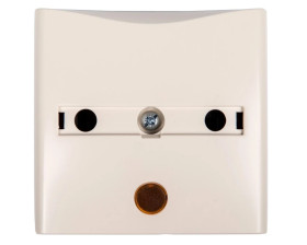 Berker/B.Kwadrat Łącznik hotelowy na kartę hotelową z nadrukiem i czerwoną soczewką kremowy 16408982