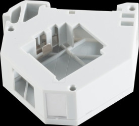 BS08-10020 DIN rail adapter for RJ45 keystone modules