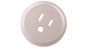 Celiane Plakietka Gniazda 2P+Z Pojedynczego Euro/Usa Tytan 068437