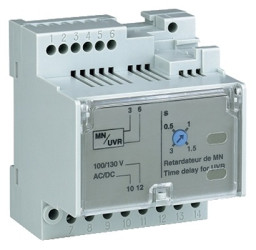 Timer Relay 60V Schneider Electric 0.5 - 3s LV833680