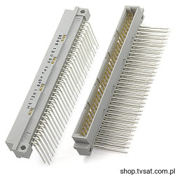 8609-264-51-28-745 Connector 2 x 32 Pin Ang DIN THT FCIELECTR