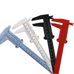 SUWMIARKA PLASTIKOWA MINI 0-150 MM BIALA