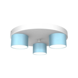 Lampa sufitowa DIXIE Blue/White 3xGX53 MLP7551 Milagro