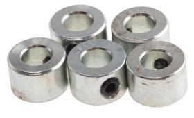 Pierścień osadczy, mocowanie: Wkręt dociskowy, śred. wału: 6mm, Stal