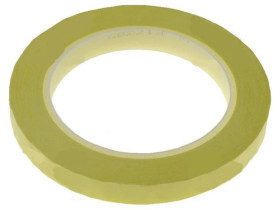 FE-5100-9032-0 Taśma: elektroizolacyjna W: 12mm L: 66m Thk: 63um żółty akrylowy