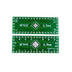 PŁYTKA UNIWERSALNA QFN32 QFN40 na DIP ADAPTER PRZEJŚIÓWKA WIERCONA