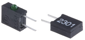 Wskaźnik LED do druku kolor diod Zielony 40° 3 V Dialight