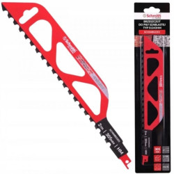 Brzeszczot do piły szablastej 305mm do betonu cegły HM/TC 2TPI Schmith