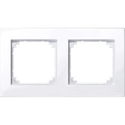 Ramka 2-krotna, Merten M-Plan, biały active