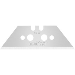 Martor 9970 Trapezoidal Blade Durable Steel 10 Pieces Pack