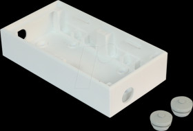 SP3D0024 Housing for Shelly 2x Wall Switch, surface mount, 35 mm