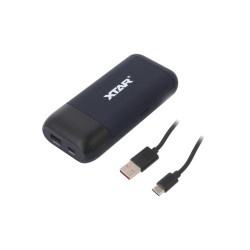 Ładowarka do akumulatorów PB2S Li-Ion XTAR PB2S BLACK 1,2-3,7V 10440,18650 NiMh