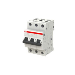 Wyłącznik nadprądowy MCB, Typ C, 3-biegunowy, 32A, 400V, ABB, S203L