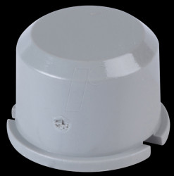 1D03 Round grey cap for button 3F...