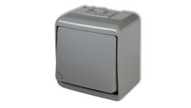 Junior Łącznik Schodowy Popielaty Ip54 10Whe-3