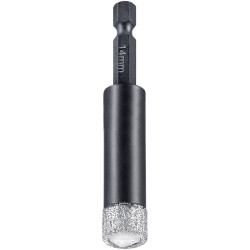 kwb 500314 Tile Drill Bit 14mm Hex shank for cordless/cable Drills