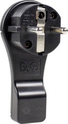 Wtyczka płaska z uziemieniem AS Schwabe 45039, IP20