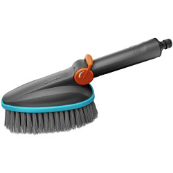 GARDENA 18842-20 Combisystem Hand Brush Soft One-Hand Use Water Control