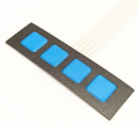 Klawiatura membranowa numeryczna 4 klawisze