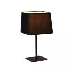 Lampa biurkowa Marbella czarna 1xE27 Light Prestige
