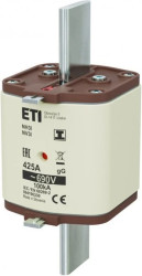 Wkładka bezpiecznikowa - zaczepy izolowane NH3/I 425A gG 690V 004196330 /3szt./