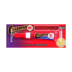 Klej do połączeń sztywnych Cyjanopan ME 2g