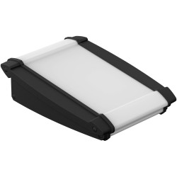 BOPLA 92850100.HMT1 Alu-Topline desk Casing Aluminium ecru/black