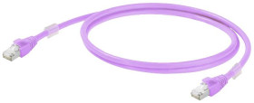kabel LAN Weidmüller 2701550050, 1 szt., RJ45, CAT 6a, S/FTP, 5.00 m, fioletowy