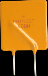 FRG1400-16F PTC-Fuse, radial, 16V, 14A, resettable