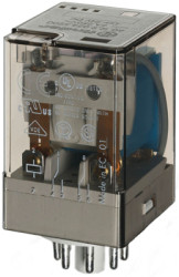 Relay, 2 Form C (NO/NC), 12 V (DC), 110 Ω, 10 A, 400 V (AC), monostable, 60.12.9.012.0040