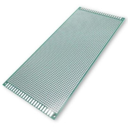 Płytka PCB prototypowa 10x22 cm jednostronna 3040 otworów drukowana 2.54 mm