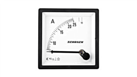 Amperomierz 72X72mm, 25A Ac, Pomiar Bezpośredni