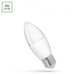 LED ŚWIECOWA E-27 230V 1W CW SPECTRUM