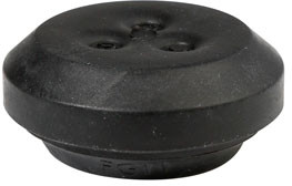 Grommet, cable Ø 4 to 6 mm, PG11, TPE, black, 01440732010