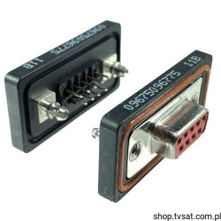 09675096775 Connectors D-Sub Pole Straight THT HARTING