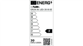 Projektor Z Czujnikiem Grun Nv Led-30-B-Se 2650Lm 4000K Barwa Neutralna Ip44...