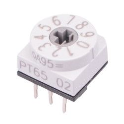PT65702 BCD Complement Rotary Coded Switch APEM