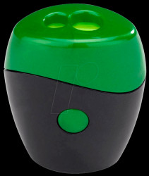 Double sharpener in black/green