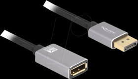 81079 DisplayPort extension cable 8K 60 Hz, without snap-in function,