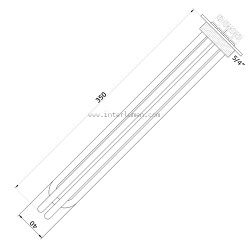 GRB 5/4" 3x1500W 230V KU Gwarant