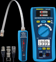 PAN LAN1 Multimeter, digital, 300 V, LAN tester