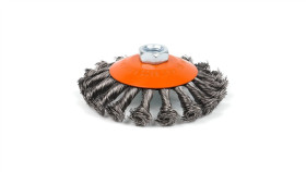 Szczotka Tarczowa Z Gwintem Do Szliferek Kątowych,115 Mm (54-165)